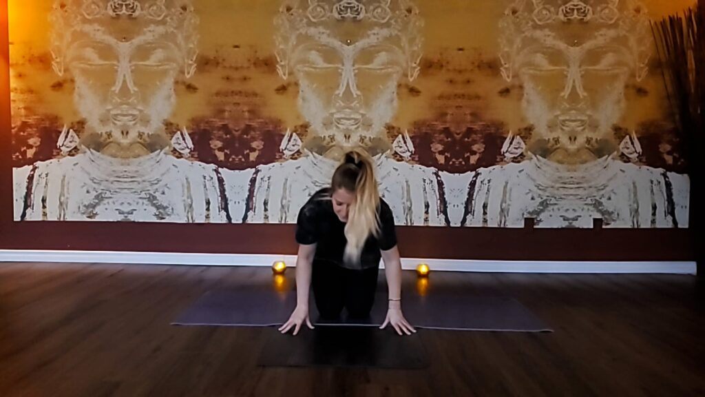 gentle hatha for upper back and neck with hailey smith vimeo thumbnail
