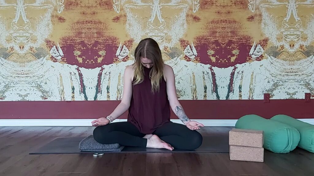 gentle hatha restorative yoga with emily kane vimeo thumbnail