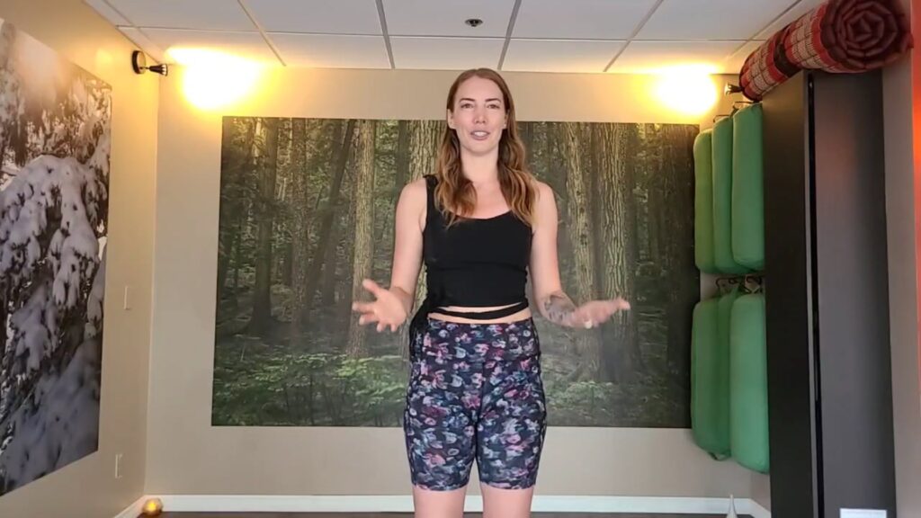 standing hatha flow with emily kane 17 minutes vimeo thumbnail